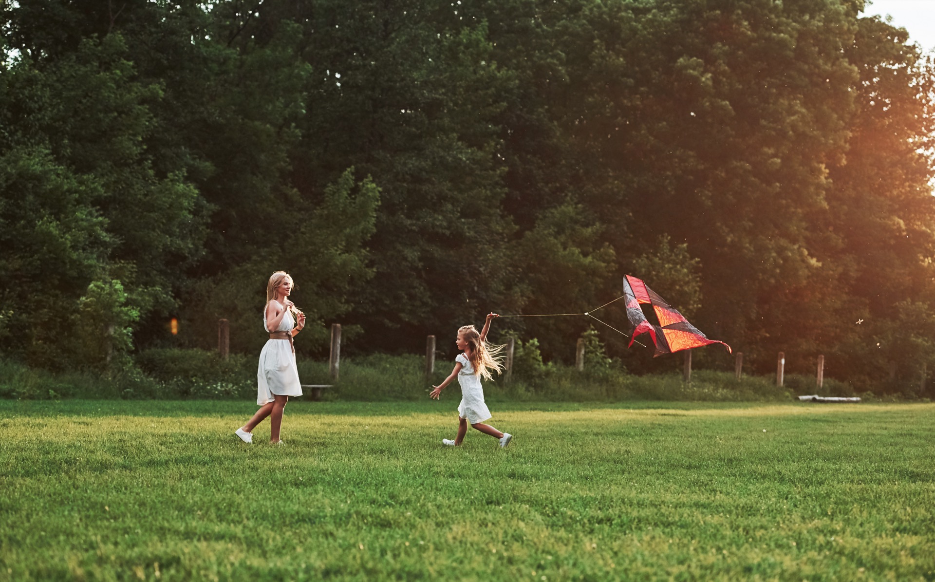 Family enjoying a well-maintained property in Forsyth Georgia